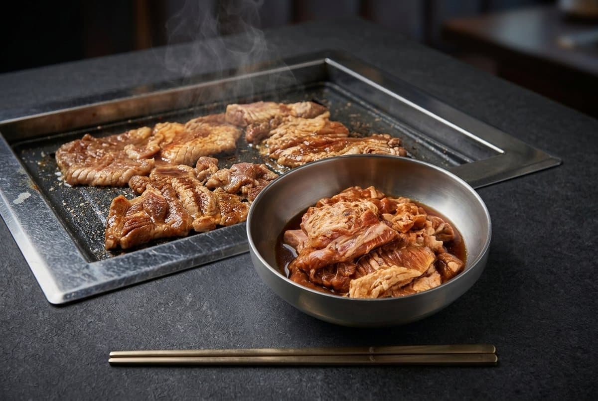 얼치기 돼지양념갈비